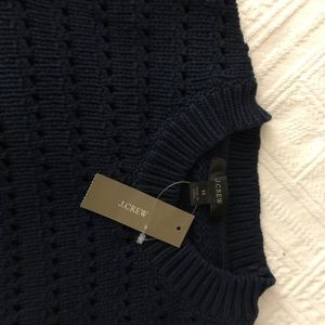 Navy blue JCrew sweater, NWT , smoke free, pet free home. $17